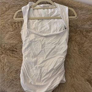 Abercrombie & Fitch White Bodysuit